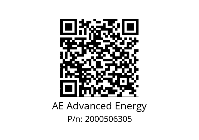   AE Advanced Energy 2000506305