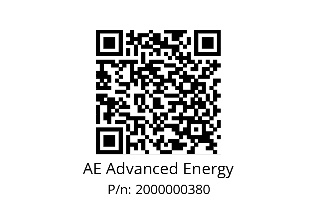   AE Advanced Energy 2000000380