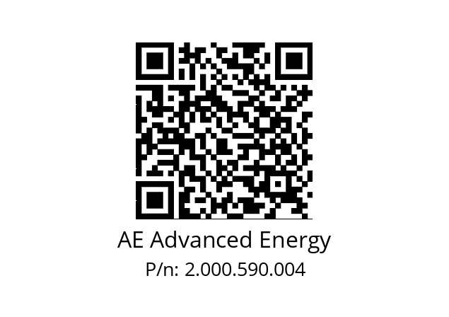   AE Advanced Energy 2.000.590.004