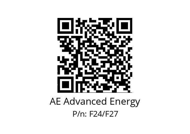   AE Advanced Energy F24/F27