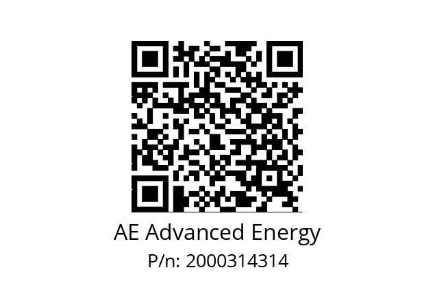   AE Advanced Energy 2000314314