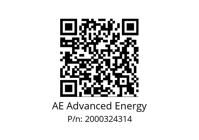   AE Advanced Energy 2000324314