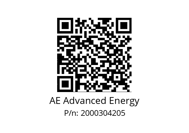   AE Advanced Energy 2000304205