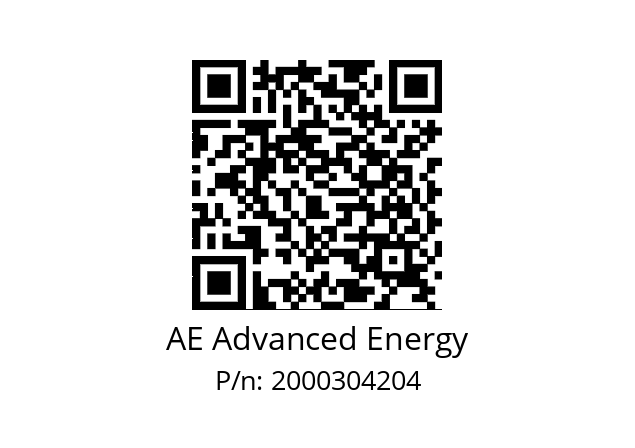   AE Advanced Energy 2000304204