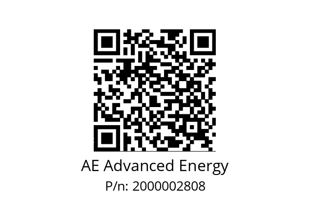   AE Advanced Energy 2000002808