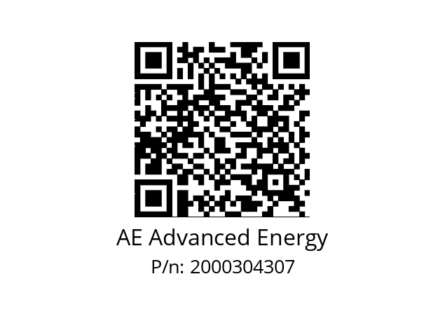   AE Advanced Energy 2000304307