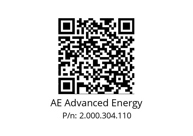   AE Advanced Energy 2.000.304.110