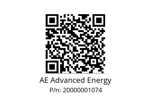   AE Advanced Energy 20000001074