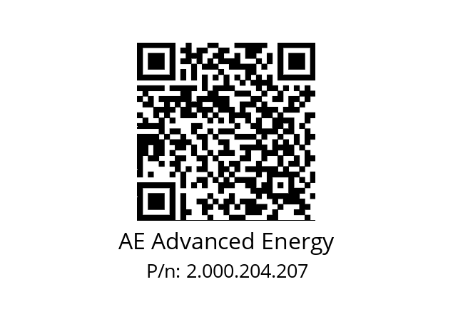   AE Advanced Energy 2.000.204.207