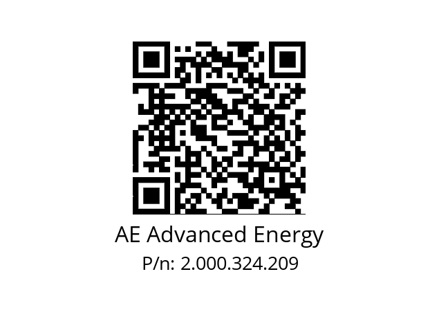   AE Advanced Energy 2.000.324.209