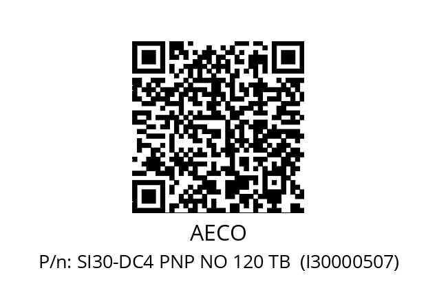   AECO SI30-DC4 PNP NO 120 TB  (I30000507)