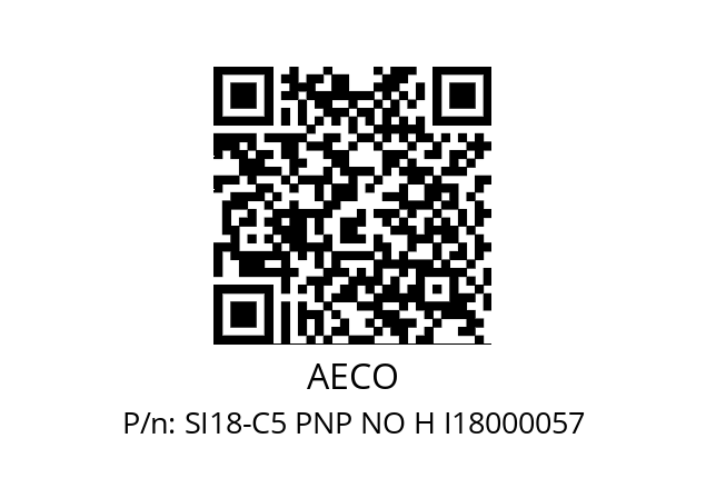   AECO SI18-C5 PNP NO H I18000057