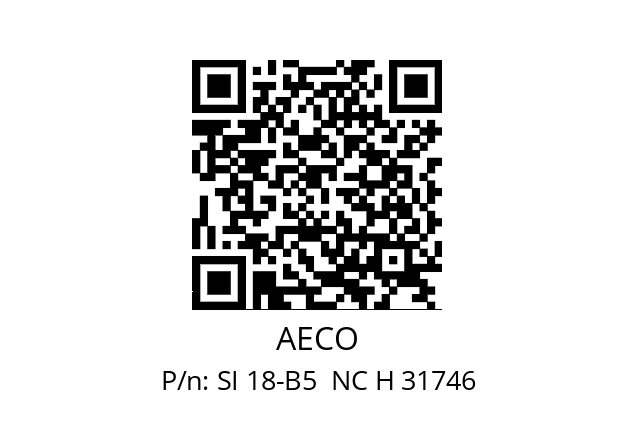   AECO SI 18-B5  NC H 31746