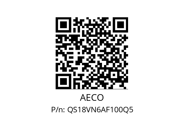   AECO QS18VN6AF100Q5