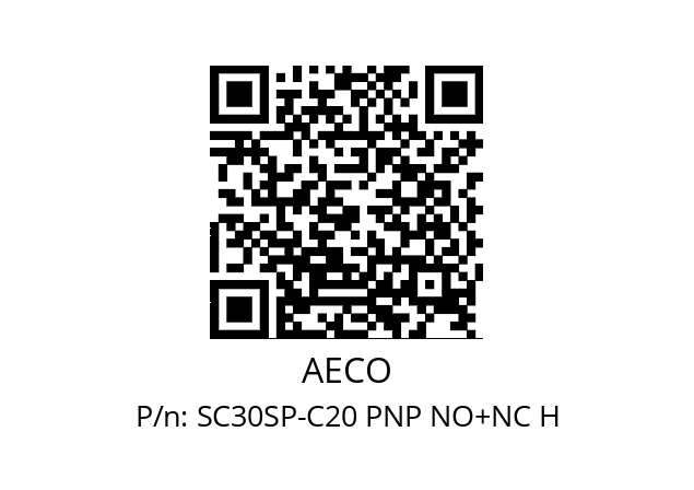   AECO SC30SP-C20 PNP NO+NC H