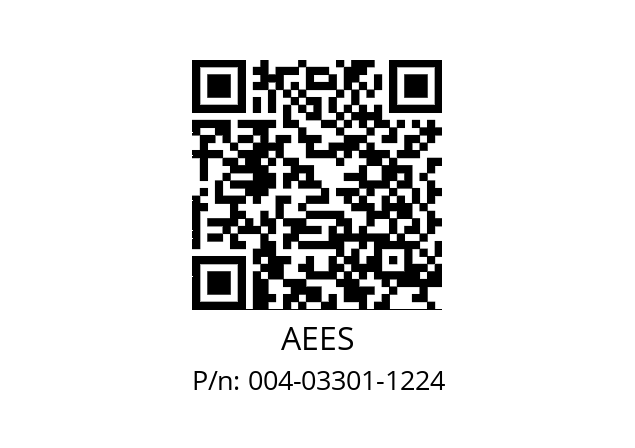   AEES 004-03301-1224