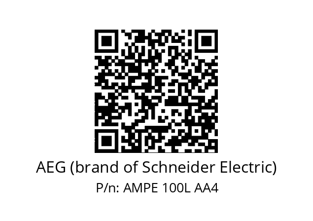   AEG (brand of Schneider Electric) AMPE 100L AA4