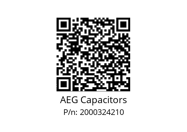   AEG Capacitors 2000324210