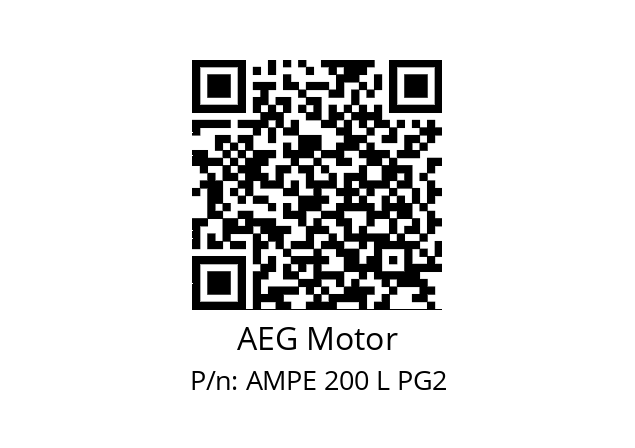   AEG Motor AMPE 200 L PG2