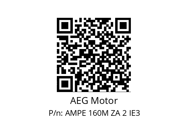   AEG Motor AMPE 160M ZA 2 IE3