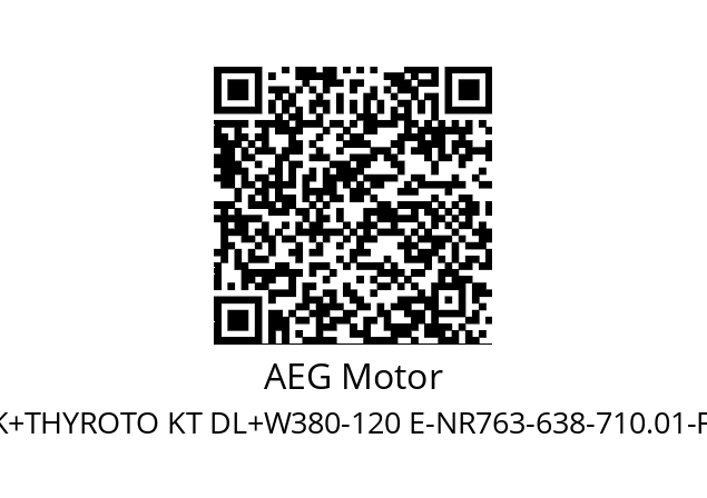   AEG Motor THYROTAK+THYROTO KT DL+W380-120 E-NR763-638-710.01-F6-NR:941958/2