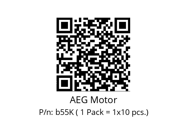   AEG Motor b55K ( 1 Pack = 1x10 pcs.)