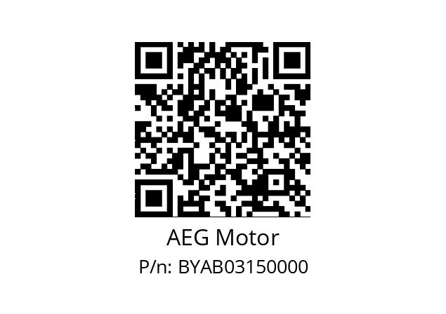   AEG Motor BYAB03150000