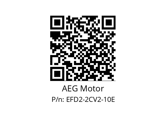   AEG Motor EFD2-2CV2-10E