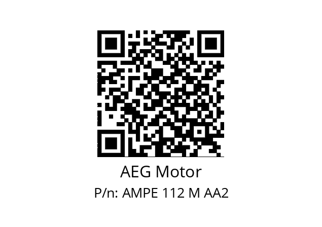   AEG Motor AMPE 112 M AA2