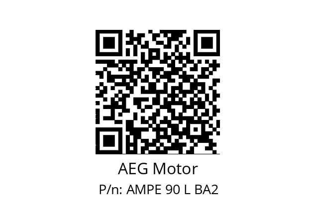   AEG Motor AMPE 90 L BA2