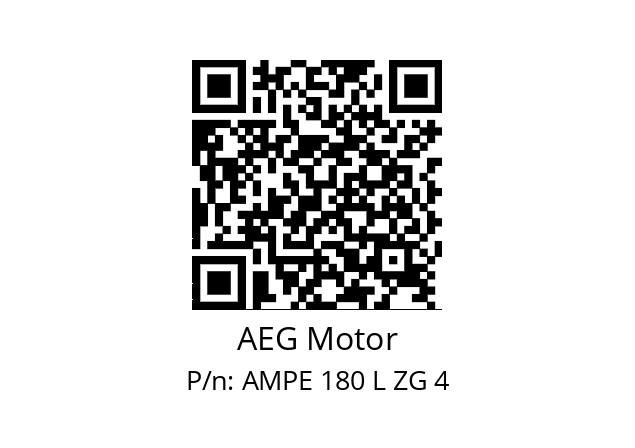   AEG Motor AMPE 180 L ZG 4