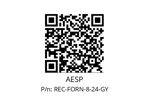   AESP REC-FORN-8-24-GY