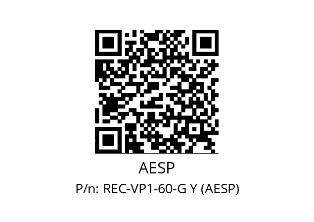   AESP REC-VP1-60-G Y (AESP)