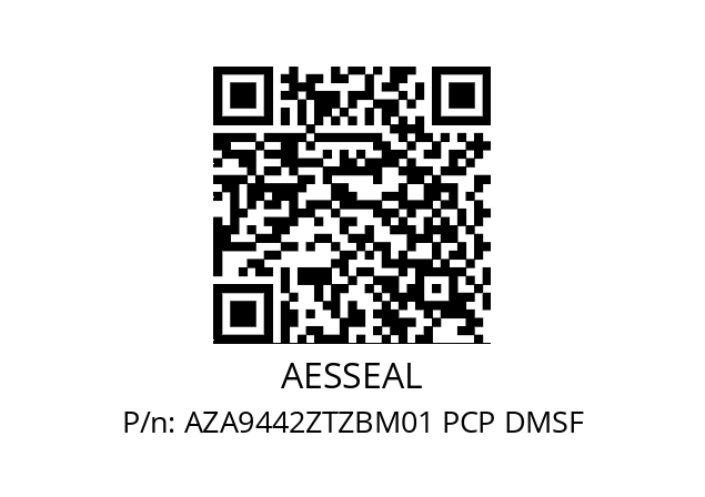   AESSEAL AZA9442ZTZBM01 PCP DMSF