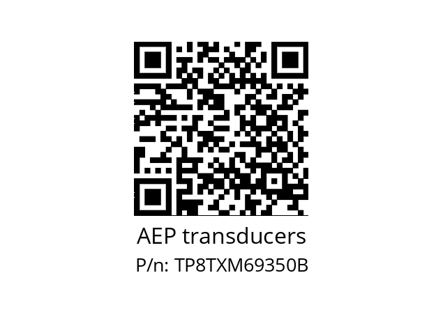   AEP transducers TP8TXM69350B