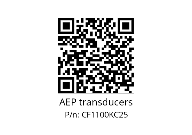   AEP transducers CF1100KC25