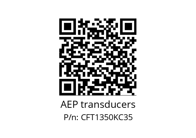   AEP transducers CFT1350KC35