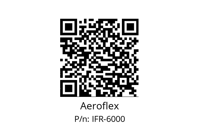   Aeroflex IFR-6000