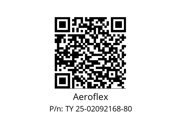   Aeroflex TY 25-02092168-80