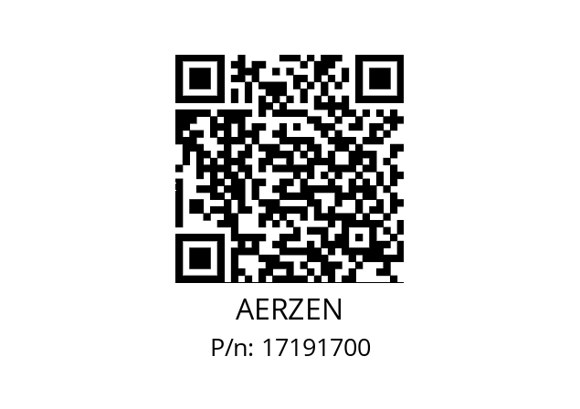   AERZEN 17191700