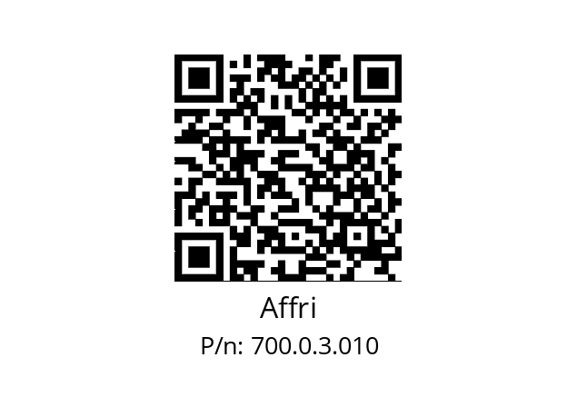   Affri 700.0.3.010