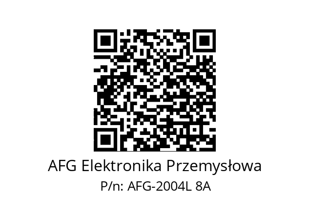   AFG Elektronika Przemysłowa AFG-2004L 8A