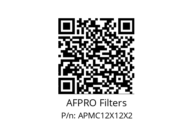   AFPRO Filters APMC12X12X2