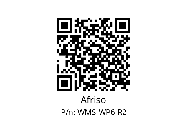   Afriso WMS-WP6-R2