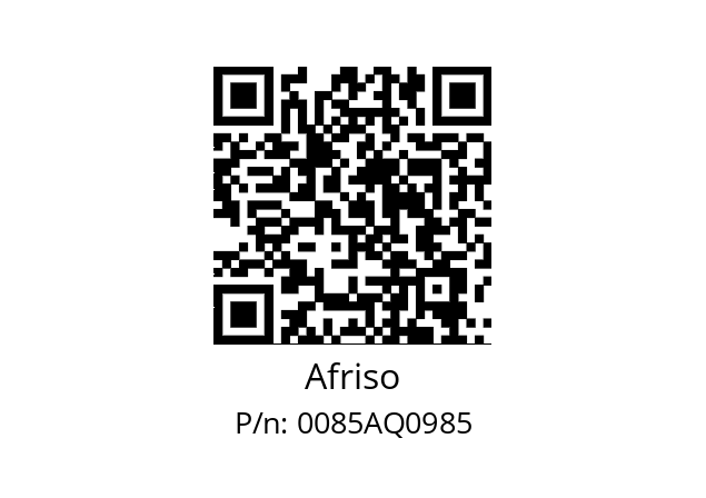   Afriso 0085AQ0985