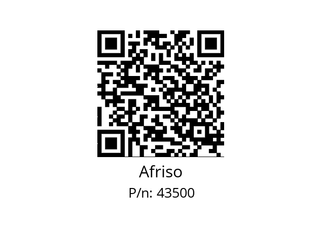   Afriso 43500