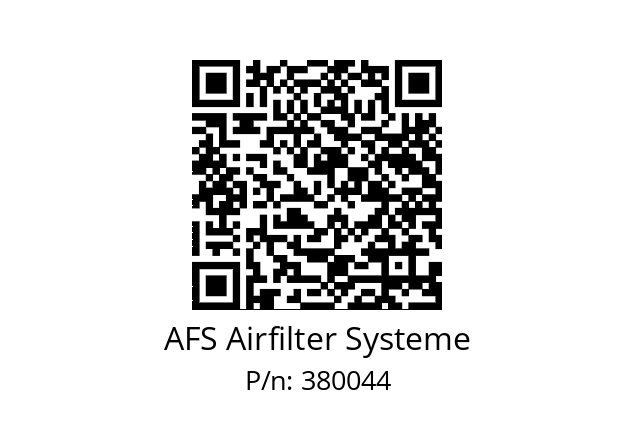  AFS 1600_EC AFS Airfilter Systeme 380044