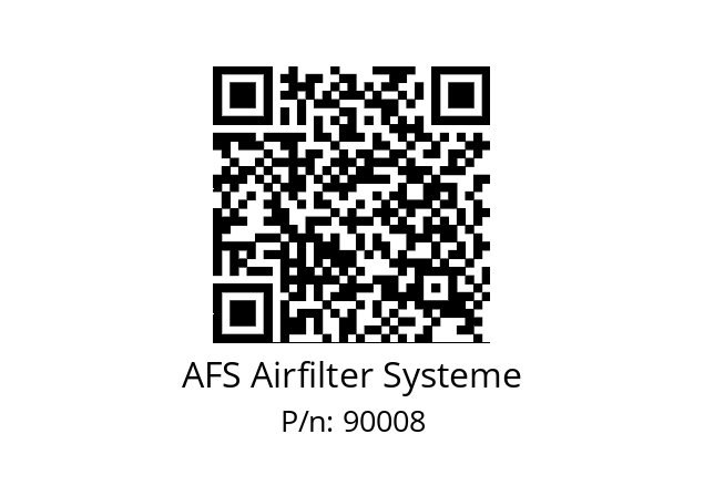   AFS Airfilter Systeme 90008