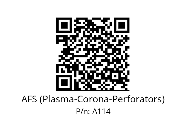   AFS (Plasma-Corona-Perforators) A114