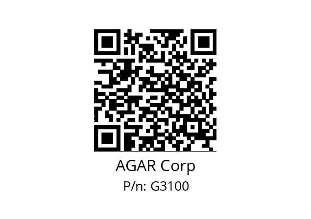   AGAR Corp G3100